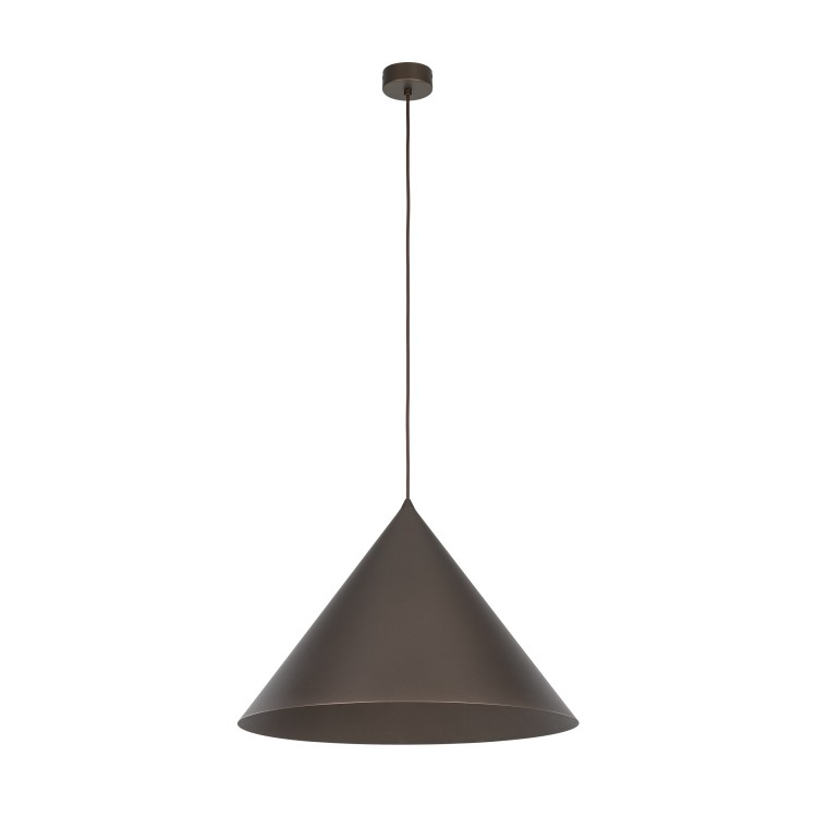 CONO BROWN Lampa wisząca 1 XL 10062 TK Lighting Brązowy Brązowy