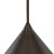 CONO BROWN Lampa wisząca 1 XL 10062 TK Lighting Brązowy Brązowy