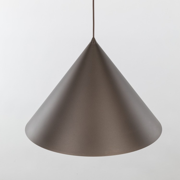 CONO BROWN Lampa wisząca 1 XL 10062 TK Lighting Brązowy Brązowy