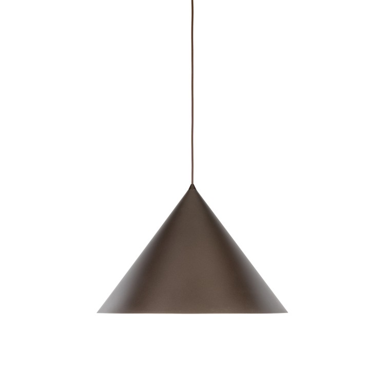 CONO BROWN Lampa wisząca 1 XL 10062 TK Lighting Brązowy Brązowy
