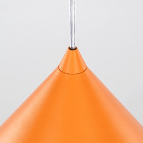 CONO ORANGE Lampa wisząca 1 XL 10088 TK Lighting Pomarańczowy Pomarańczowy