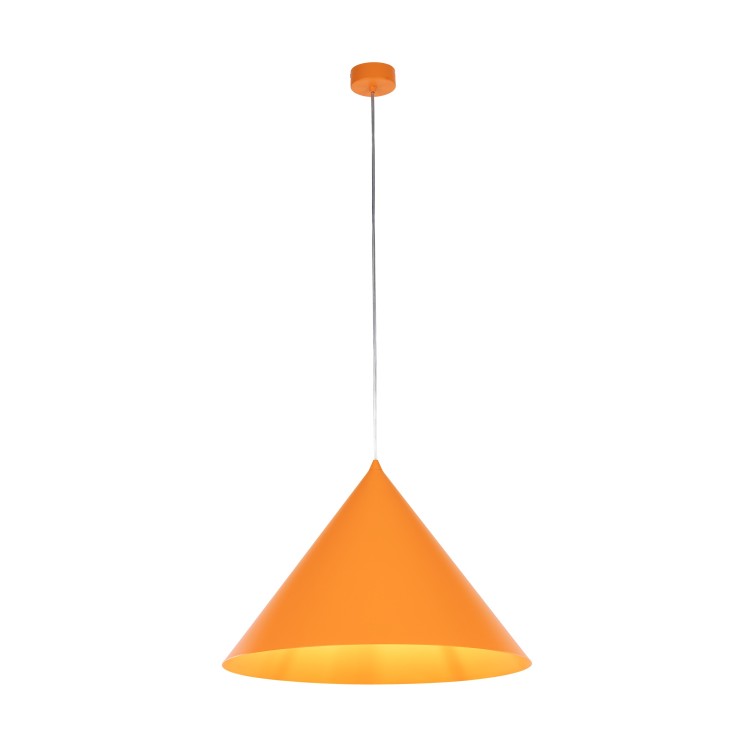 CONO ORANGE Lampa wisząca 1 XL 10088 TK Lighting Pomarańczowy Pomarańczowy