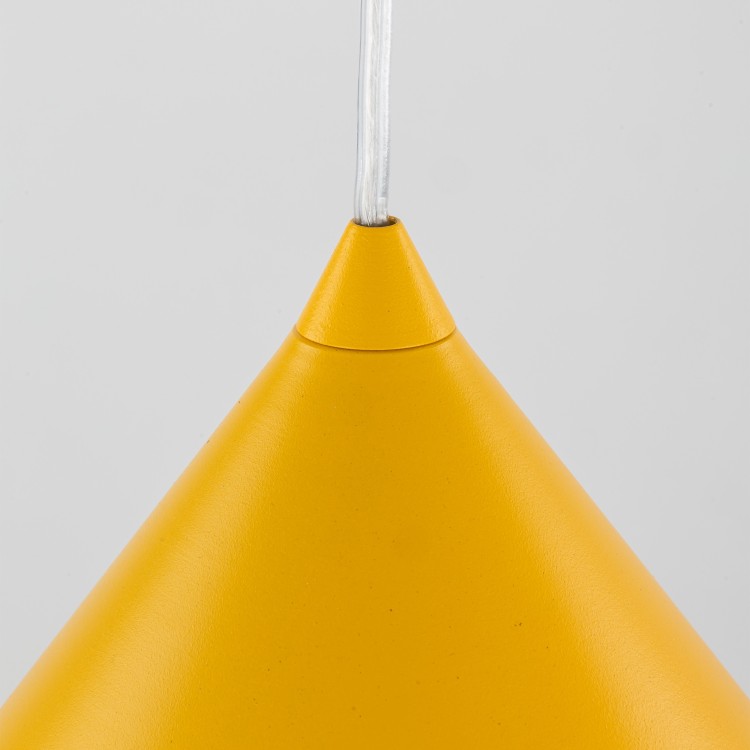 CONO YELLOW Lampa wisząca 1 XL 10090 TK Lighting Żółty Żółty