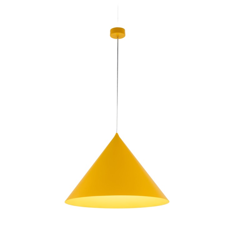 CONO YELLOW Lampa wisząca 1 XL 10090 TK Lighting Żółty Żółty