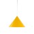 CONO YELLOW Lampa wisząca 1 XL 10090 TK Lighting Żółty Żółty