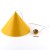 CONO YELLOW Lampa wisząca 1 XL 10090 TK Lighting Żółty Żółty