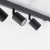 VOX Lampa sufitowa 8 10004 TK Lighting Czarny Biały