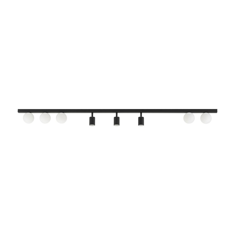 VOX Lampa sufitowa 8 10004 TK Lighting Czarny Biały
