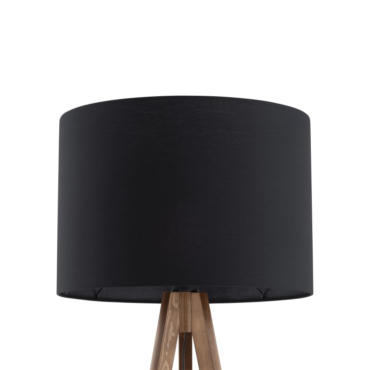 GRAND ORZECH Lampa podłogowa 16005 TK Lighting Orzech Czarny