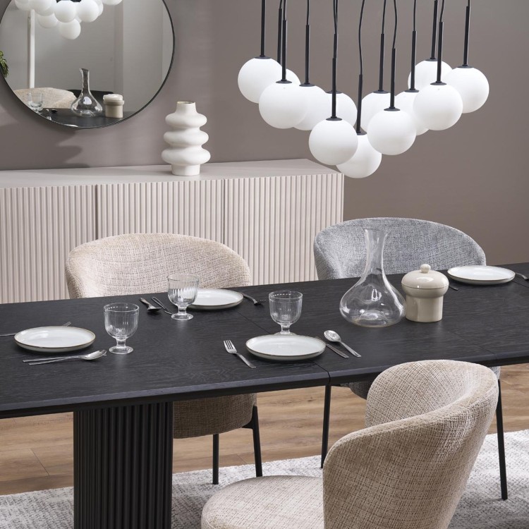 MARTIN BLACK WHITE Lampa wisząca 13 10079 TK Lighting Czarny Biały
