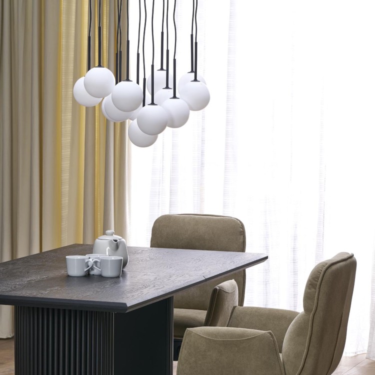 MARTIN BLACK WHITE Lampa wisząca 13 10079 TK Lighting Czarny Biały