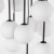 MARTIN BLACK WHITE Lampa wisząca 13 10079 TK Lighting Czarny Biały