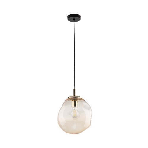 SOL MINI NEW BURSZTYN 1 10083 TK Lighting Złoty, Czarny Bursztynowy