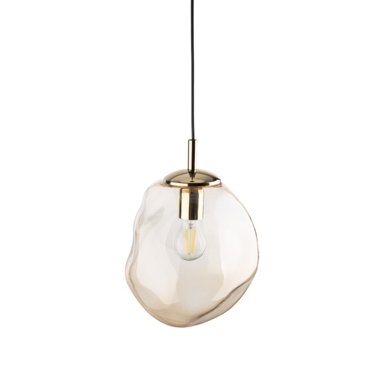 SOL MINI NEW BURSZTYN 1 10083 TK Lighting Złoty, Czarny Bursztynowy