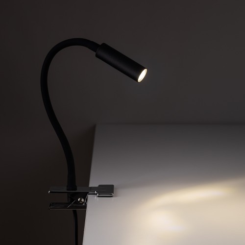 LAGOS BLACK Kinkiet Klips 1 16025 TK Lighting Czarny Czarny
