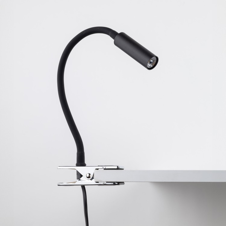 LAGOS BLACK Kinkiet Klips 1 16025 TK Lighting Czarny Czarny