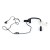 LAGOS BLACK Kinkiet Klips 1 16025 TK Lighting Czarny Czarny