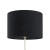 UMBERTO BLACK GOLD Lampa podłogowa 1 16029 TK Lighting Złoty, Czarny Czarny