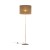 UMBERTO BROWN GOLD Lampa podłogowa 1 16031 TK Lighting Złoty, Czarny Brązowy