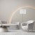 UMBERTO WHITE GOLD Lampa podłogowa 1 16033 TK Lighting Złoty Biały