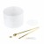 UMBERTO WHITE GOLD Lampa podłogowa 1 16033 TK Lighting Złoty Biały