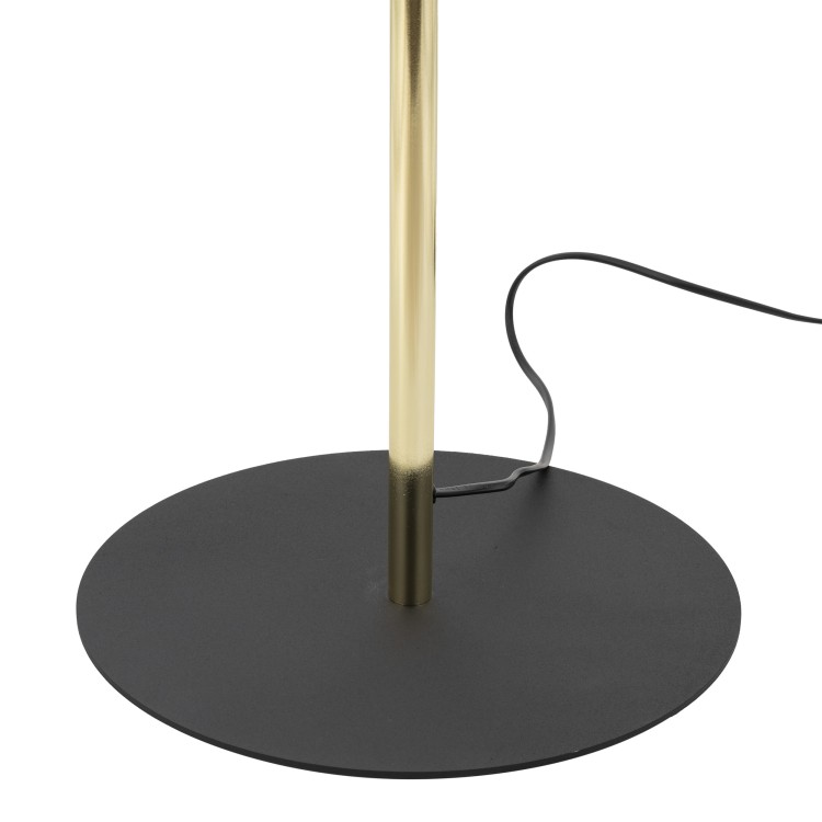 UMBERTO LINEN GOLD Lampa podłogowa 1 16035 TK Lighting Złoty Len