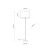 UMBERTO LINEN GOLD Lampa podłogowa 1 16035 TK Lighting Złoty Len