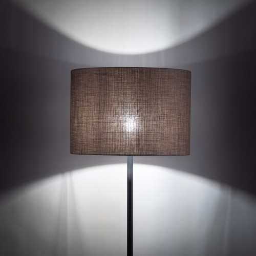 EARTH Lampa podłogowa 1 16013 TK Lighting Czarny Brązowy