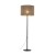EARTH Lampa podłogowa 1 16013 TK Lighting Czarny Brązowy