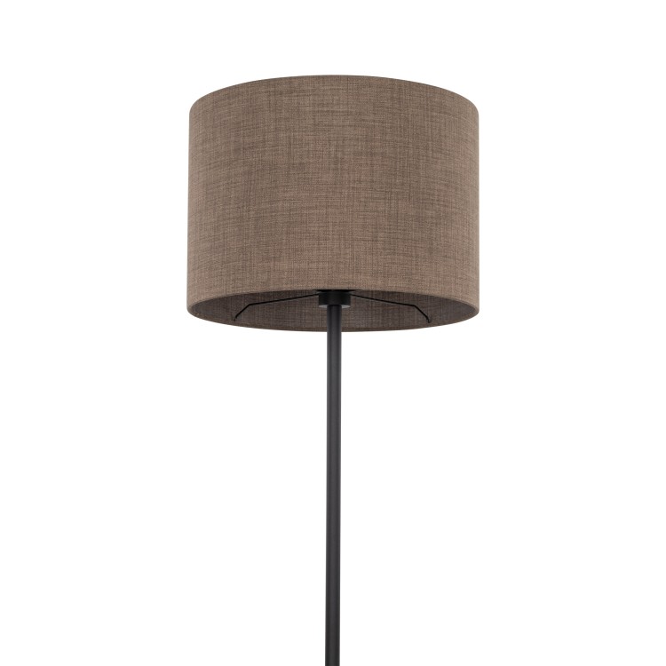 EARTH Lampa podłogowa 1 16013 TK Lighting Czarny Brązowy