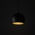 ZOE BLACK Lampa wisząca 1 S 10167 TK Lighting Czarny Czarny