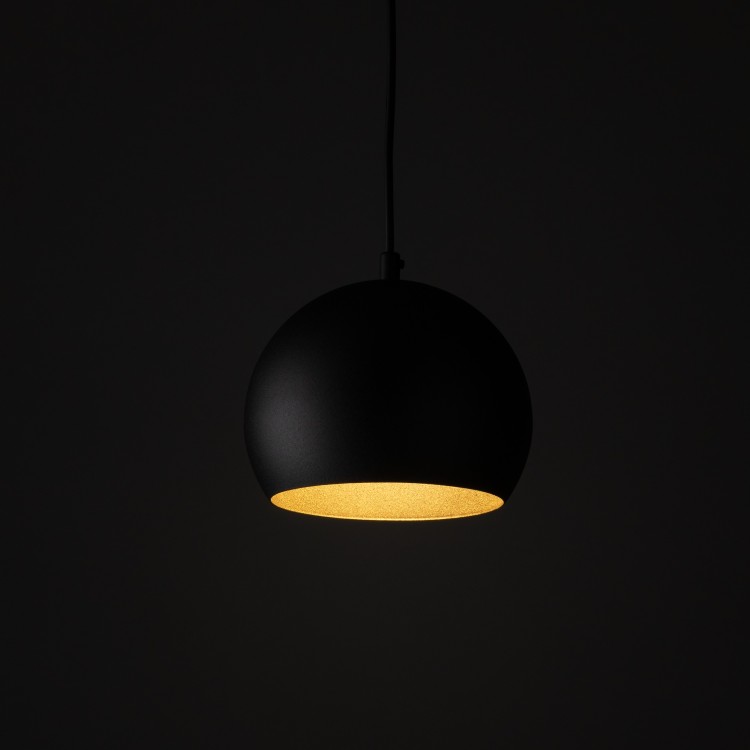 ZOE BLACK Lampa wisząca 1 S 10167 TK Lighting Czarny Czarny