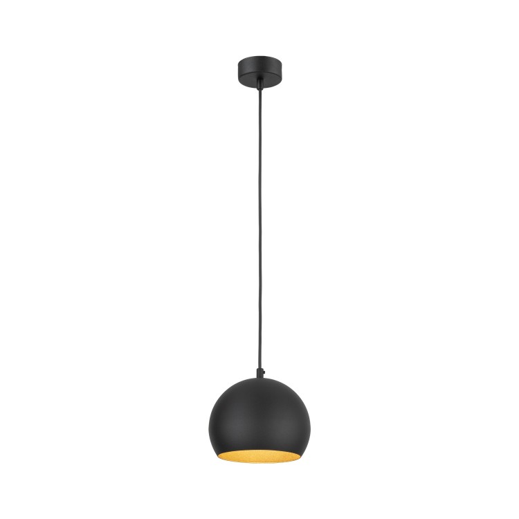 ZOE BLACK Lampa wisząca 1 S 10167 TK Lighting Czarny Czarny