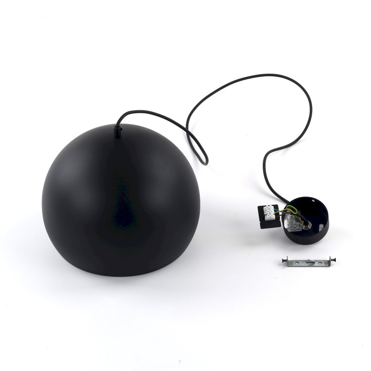 ZOE BLACK Lampa wisząca 1 M 10168 TK Lighting Czarny Czarny