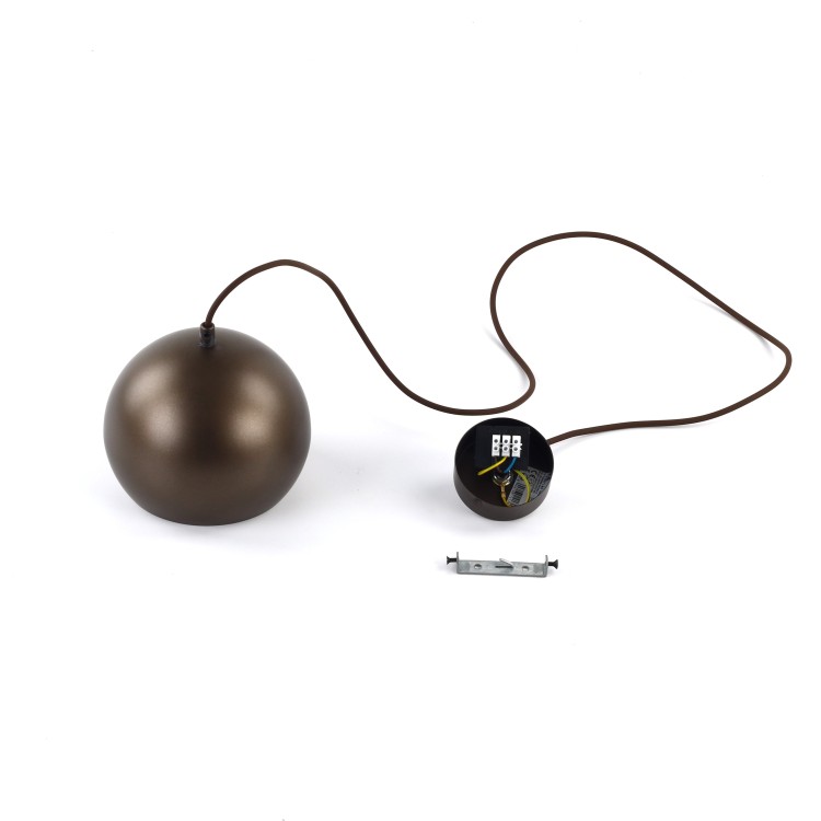 ZOE BROWN Lampa wisząca 1 S 10170 TK Lighting Brązowy Brązowy