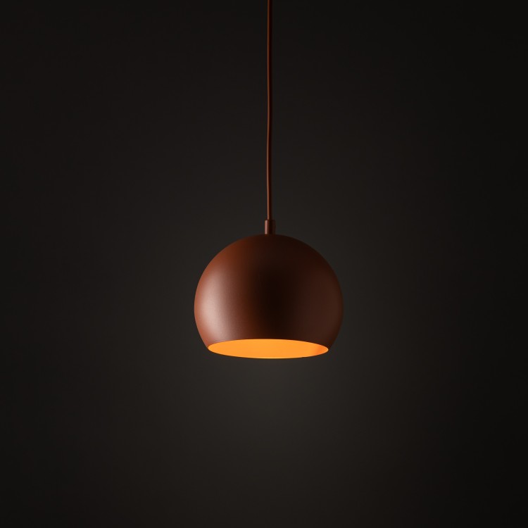 ZOE BRICK Lampa wisząca 1 S 10174 TK Lighting Ceglasty