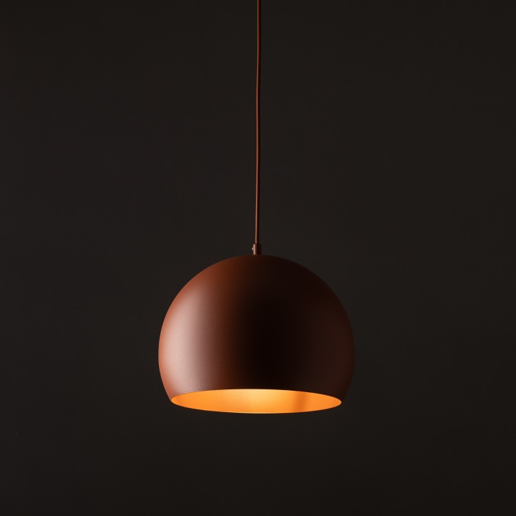 ZOE BRICK Lampa wisząca 1 M 10175 TK Lighting Ceglasty