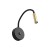 LAGOS BLACK/GOLD Kinkiet 1 USB 10201 TK Lighting Złoty, Czarny Złoty