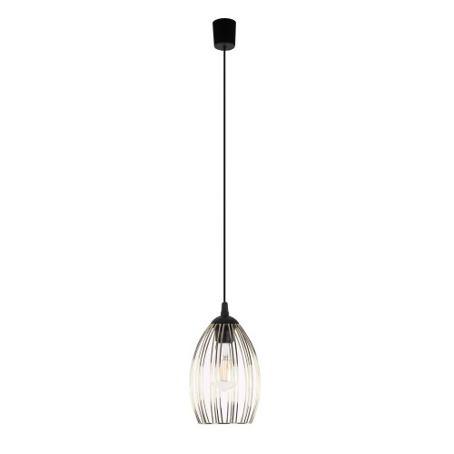 LIZA GOLD Lampa wisząca 1 6792 TK Lighting Czarny Złoty