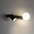 VOX Kinkiet 2 10148 TK Lighting Czarny Biały