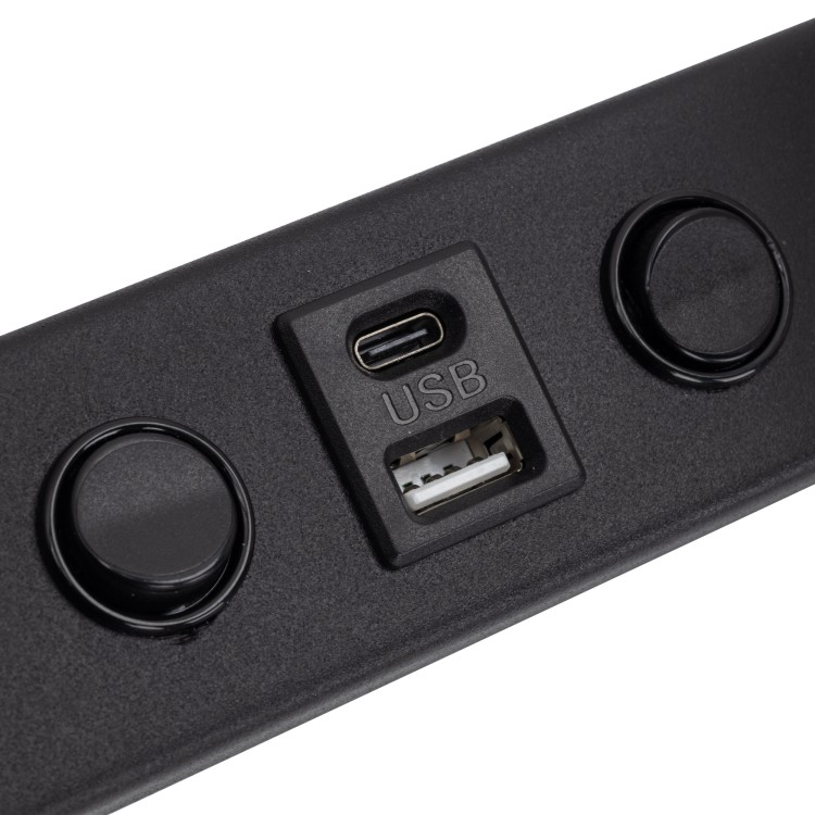 VOX Kinkiet 2 + Ładowarka USB 10152 TK Lighting Czarny Biały