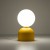 MIKI YELLOW Lampka nocna 1 16040 TK Lighting Żółty Biały