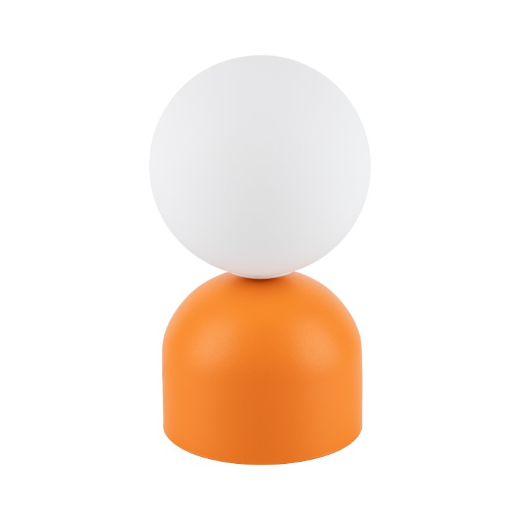 MIKI ORANGE Lampka nocna 1 16041 TK Lighting Pomarańczowy Biały