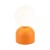 MIKI ORANGE Lampka nocna 1 16041 TK Lighting Pomarańczowy Biały