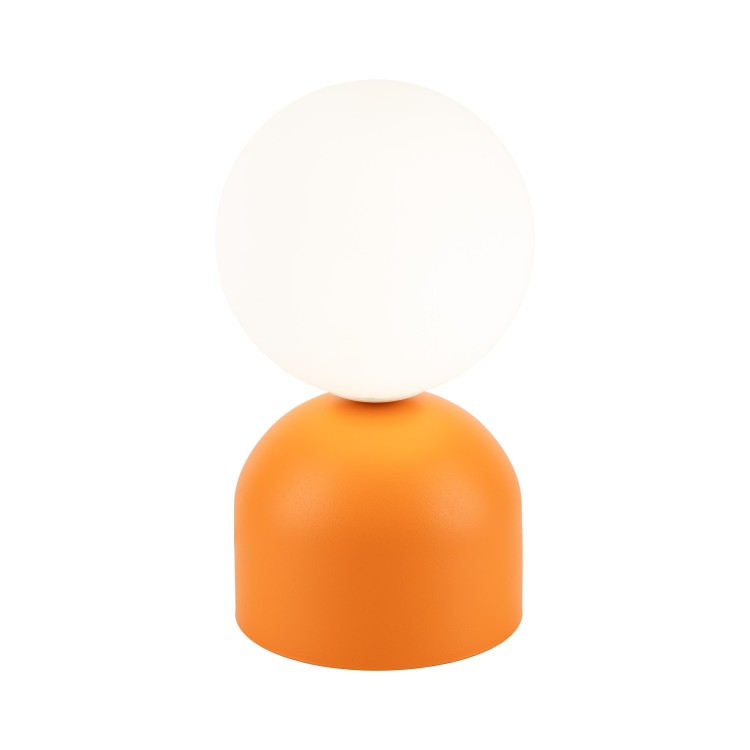 MIKI ORANGE Lampka nocna 1 16041 TK Lighting Pomarańczowy Biały