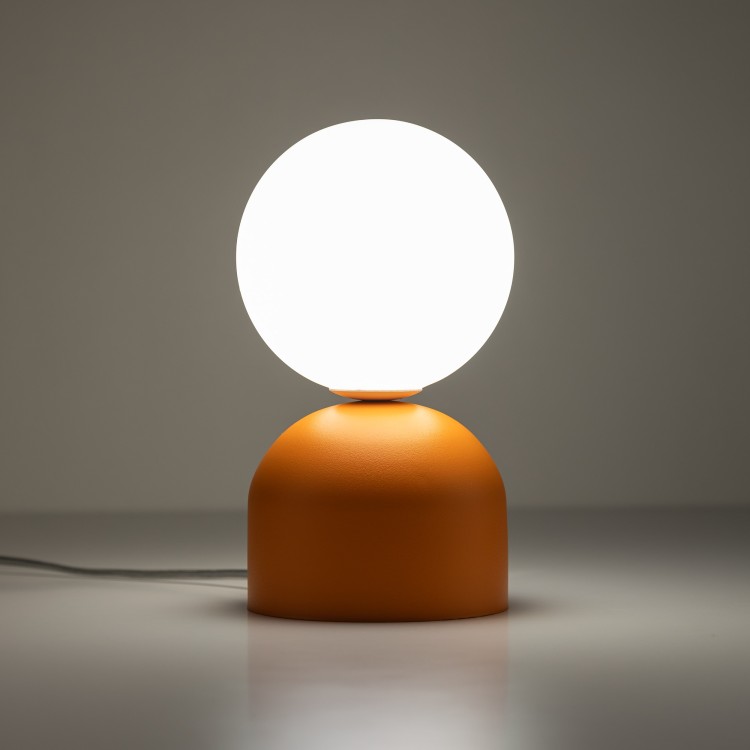 MIKI ORANGE Lampka nocna 1 16041 TK Lighting Pomarańczowy Biały