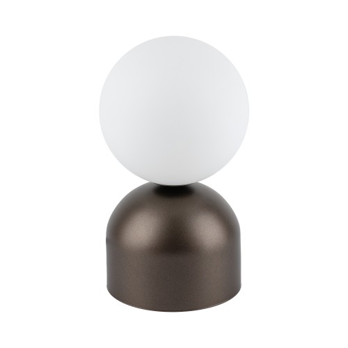 MIKI BROWN Lampka nocna 1 16043 TK Lighting Brązowy Biały