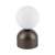 MIKI BROWN Lampka nocna 1 16043 TK Lighting Brązowy Biały
