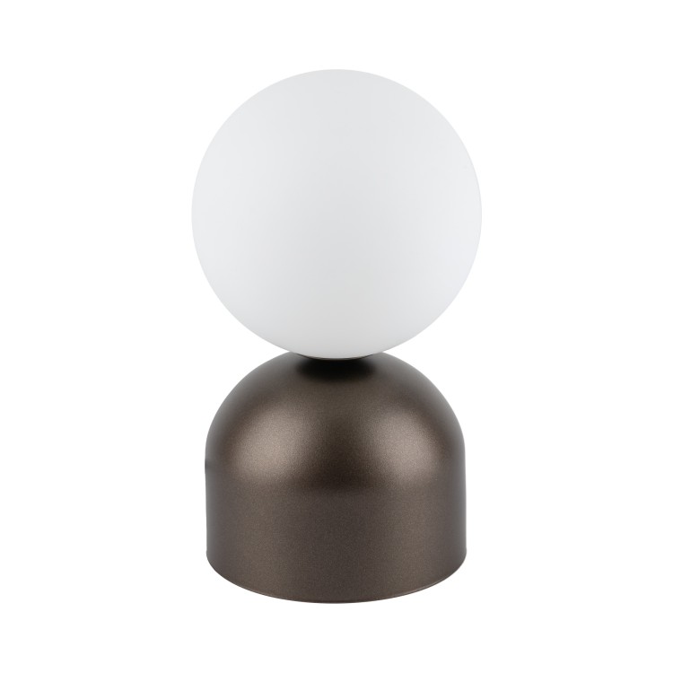 MIKI BROWN Lampka nocna 1 16043 TK Lighting Brązowy Biały
