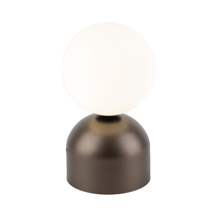 MIKI BROWN Lampka nocna 1 16043 TK Lighting Brązowy Biały